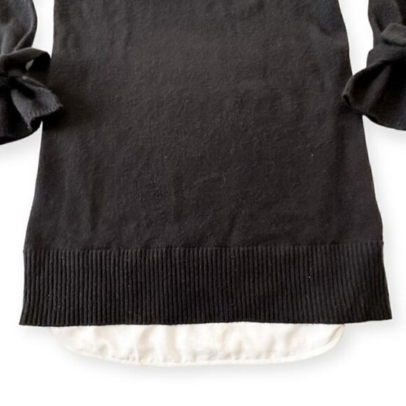 Brochu Walker Tie Looker Layered Dress, Black, Size M - Picture 10 of 13